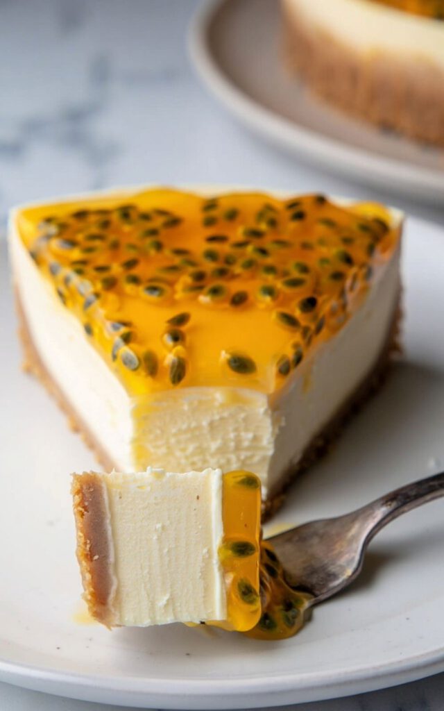 Cheesecake Passion Fruit Recipe