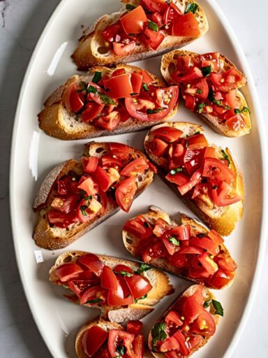 Bruschetta Easy Recipe