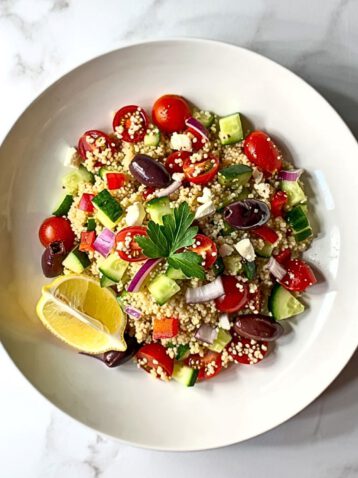 Mediterranean Salad Couscous 61 Mediterranean Salad Couscous