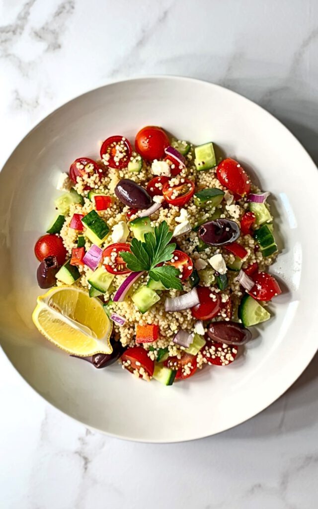 Mediterranean Salad Couscous
