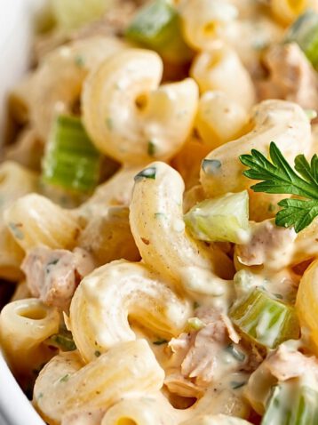 Elbow Macaroni and tuna salad 7 Elbow Macaroni and tuna salad
