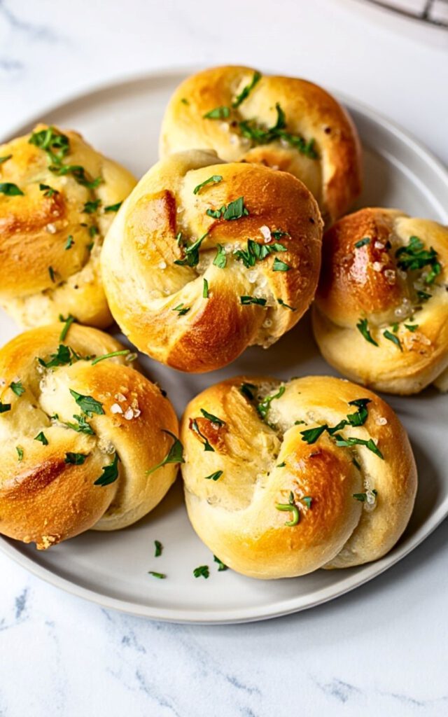 Garlic Knots Homemade
