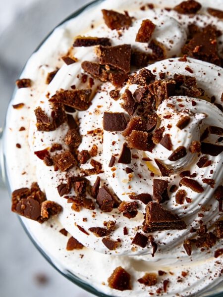 Cookie and Cream Hot Chocolate