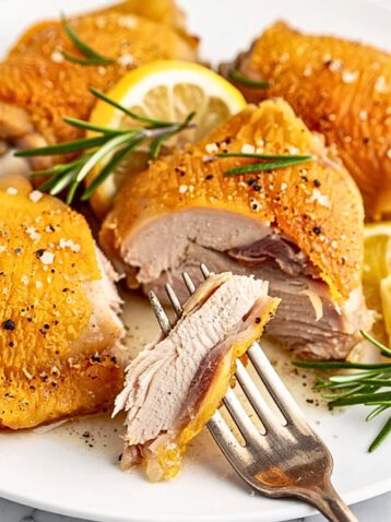 Chicken Thighs with Lemon and Rosemary 68 8 3