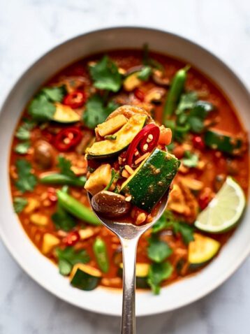Thai Veg Red Curry 20 Thai Veg Red Curry