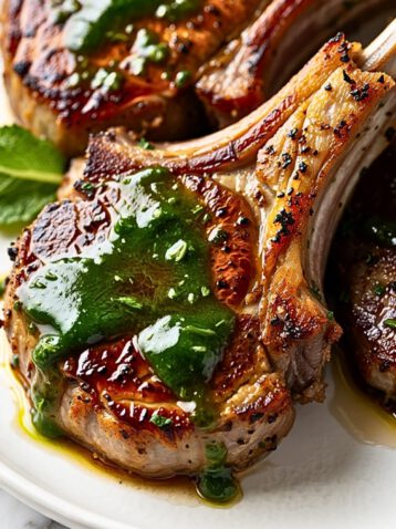 Lamb Chops With Mint Sauce 53 Lamb Chops With Mint Sauce