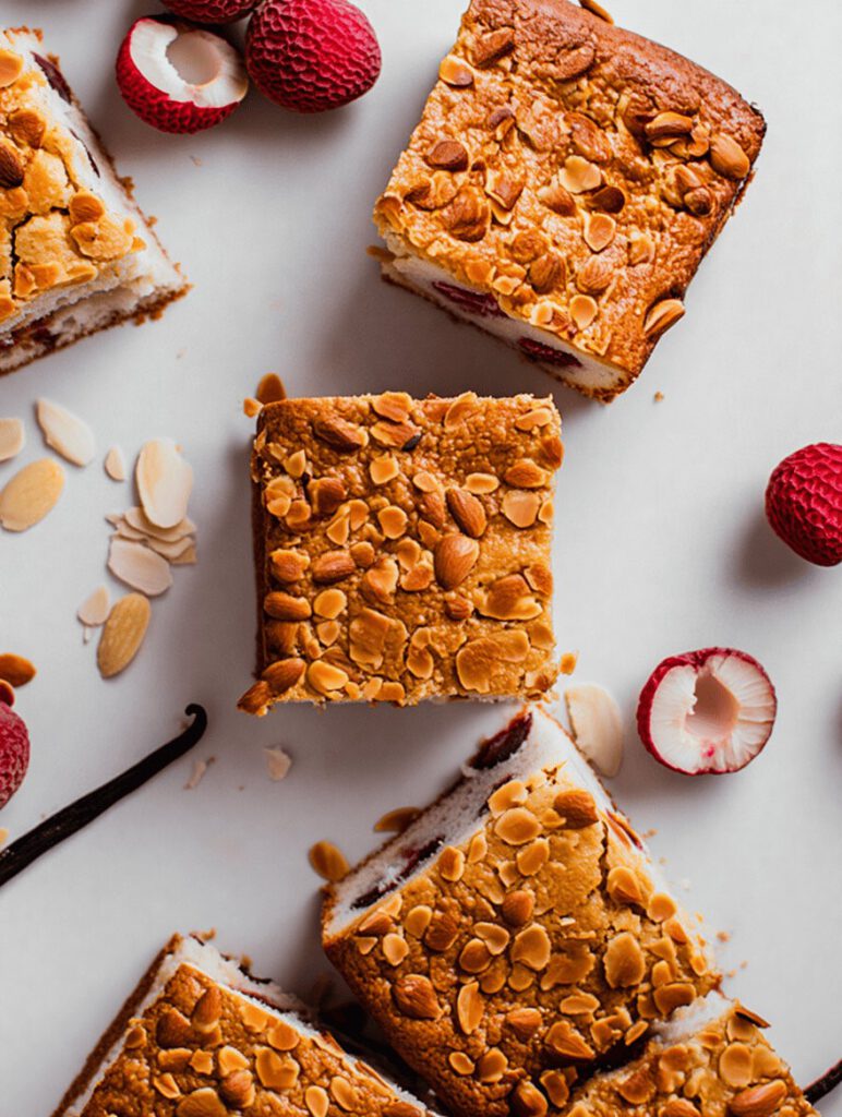 Lychee Almond Blossom Dump Cake
