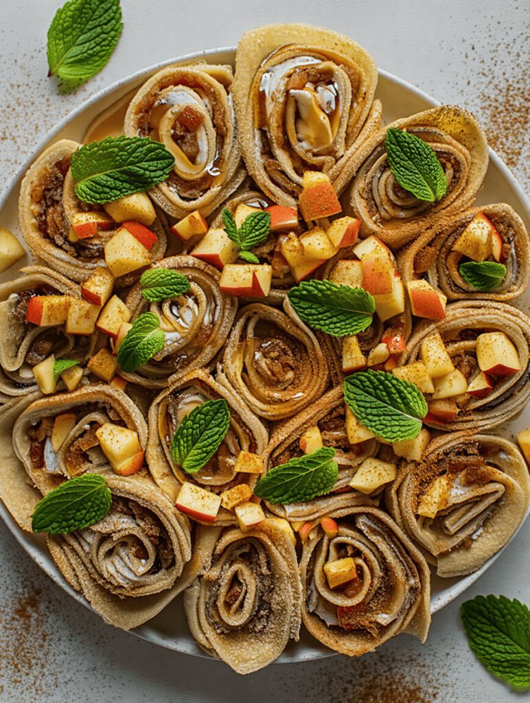 Maple Smoked Bacon and Apple Butter Crepes