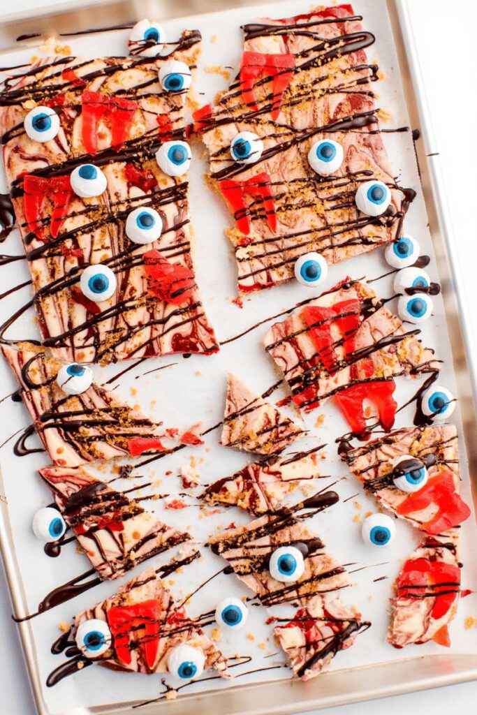 Halloween Vampire Fang White Chocolate Bark 7 D 3