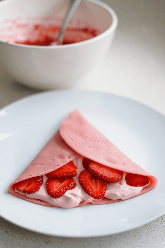 Pink Snowflake Festive Crepe 6 FE