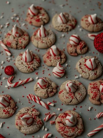 Christmas Candy Cane Kiss Cookies 67 Christmas Candy Cane Kiss Cookies