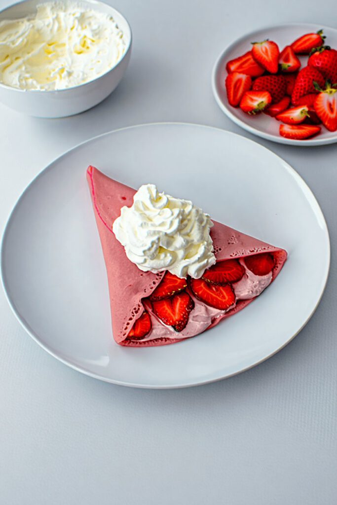 Pink Snowflake Festive Crepe 8 HT