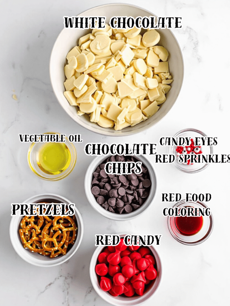 Halloween Vampire Fang White Chocolate Bark 2 ING 14
