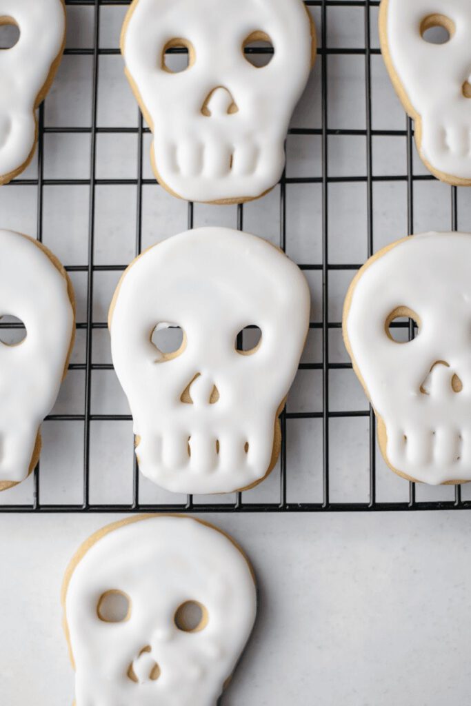 Halloween Screaming Skull Sugar Cookies 11 d 4