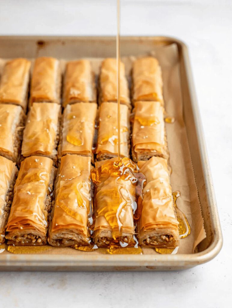 Halloween Mummy Wrapped Baklava Rolls 7 e