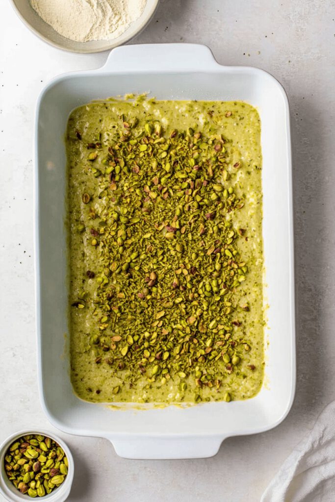 Barfi Fudge Pistachio Cardamom Dump Cake 9 fd 1
