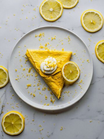 Yellow Yuletide Dream Crepe