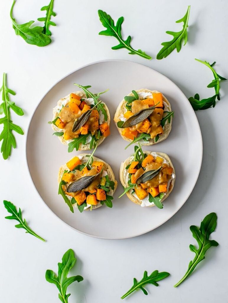 Roasted Squash and Sage Brown Butter Biscuit Sandwich