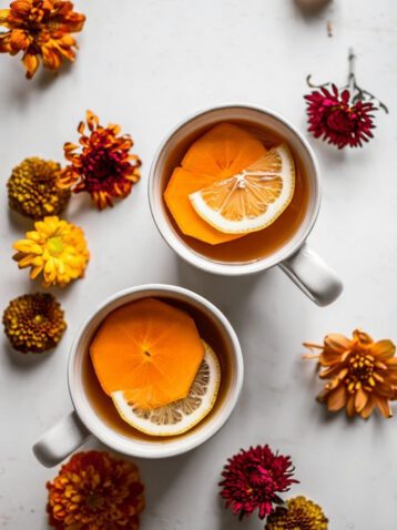 Spiced Persimmon Moonlight Toddy