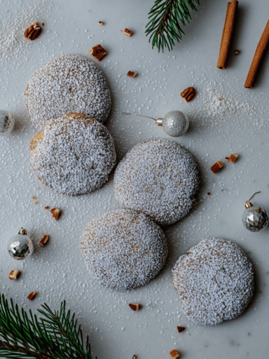Christmas Sparkling Snowball Cookies