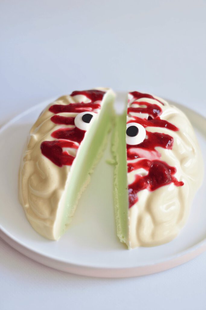 Halloween Zombie Brain Panna Cotta 10 fs 1