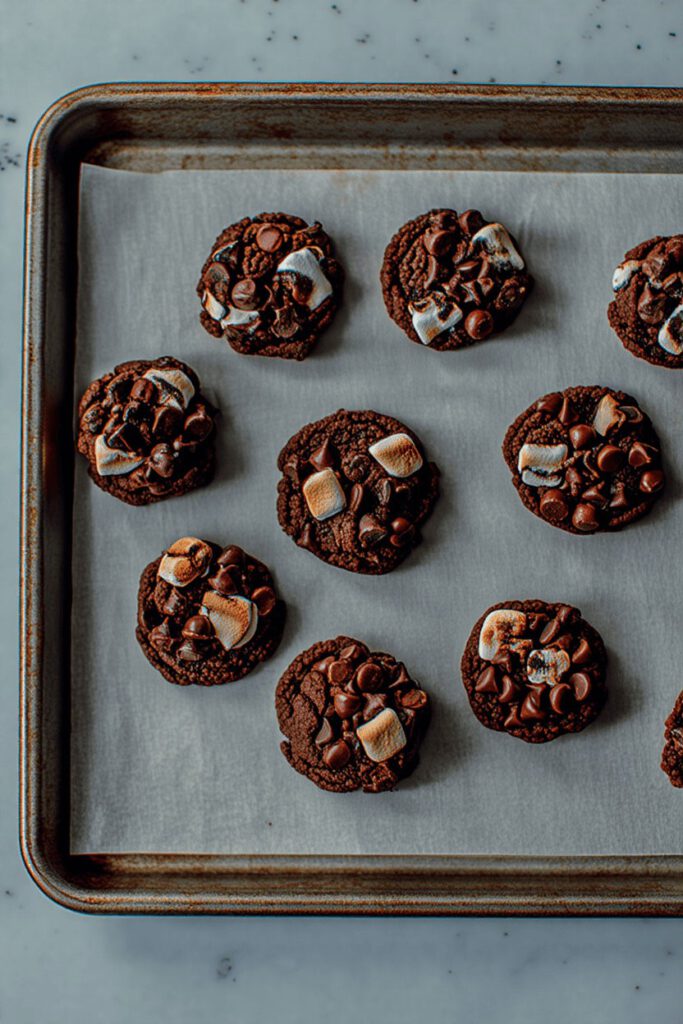 Hot Cocoa Marshmallow Cookies 7 fyu