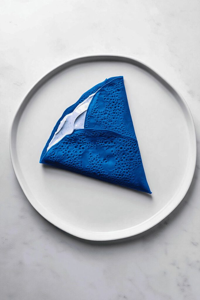 Christmas Blue Rudolph Rapture Crepe 6 ger