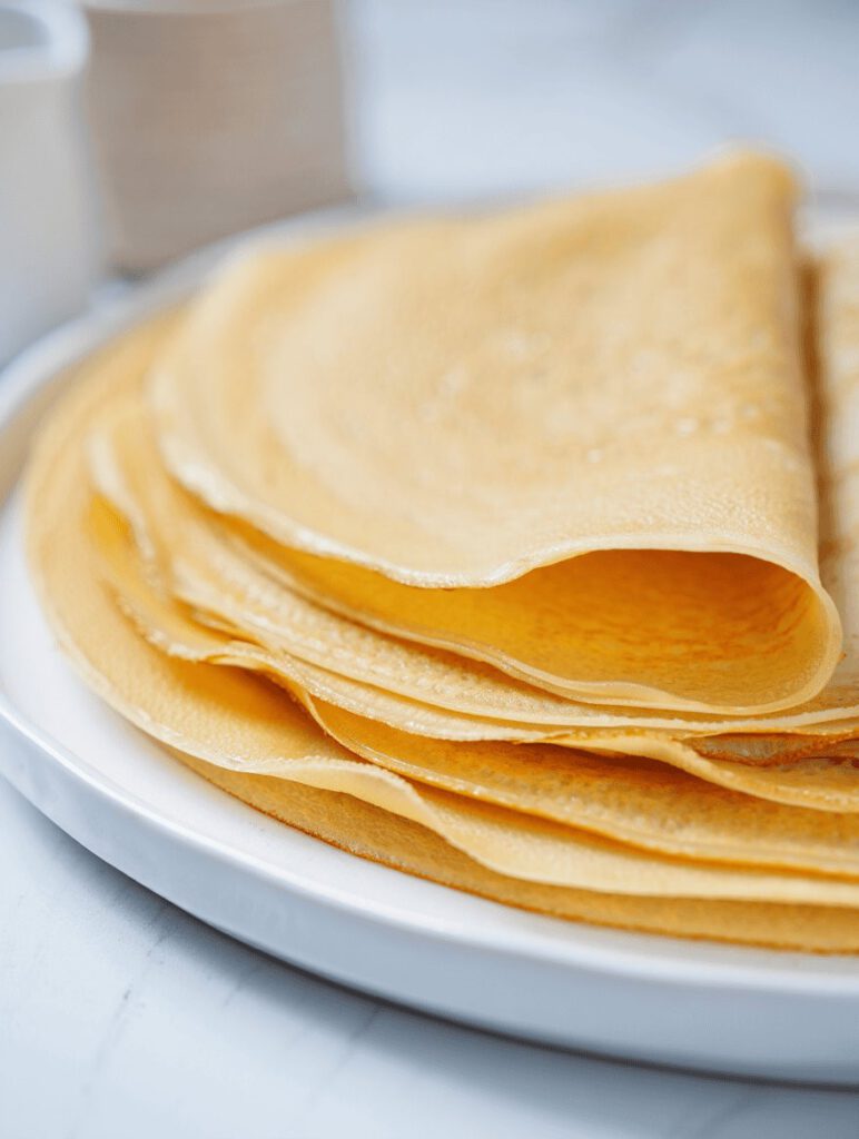 Pumpkin Spice Crepes with Maple Pecan Filling 8 gn