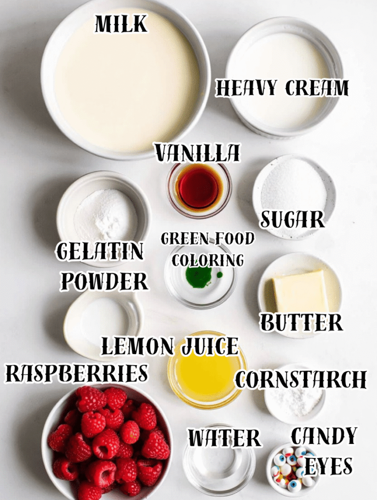 Halloween Zombie Brain Panna Cotta 2 ing 13