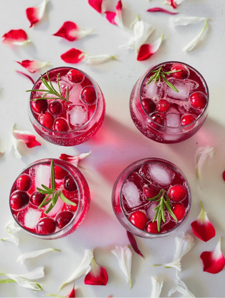 Cranberry Ember Glow Spritzer