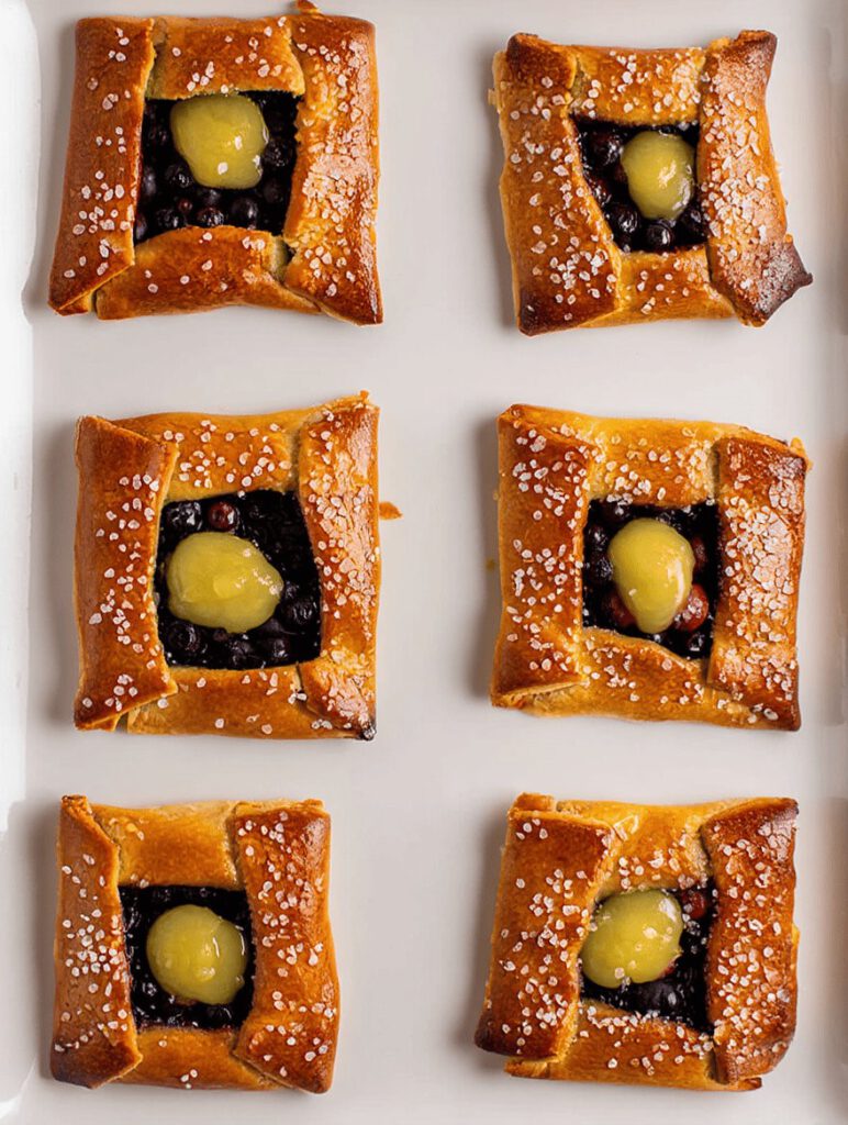 Blueberry Lemon Curd Pillows 7 ju