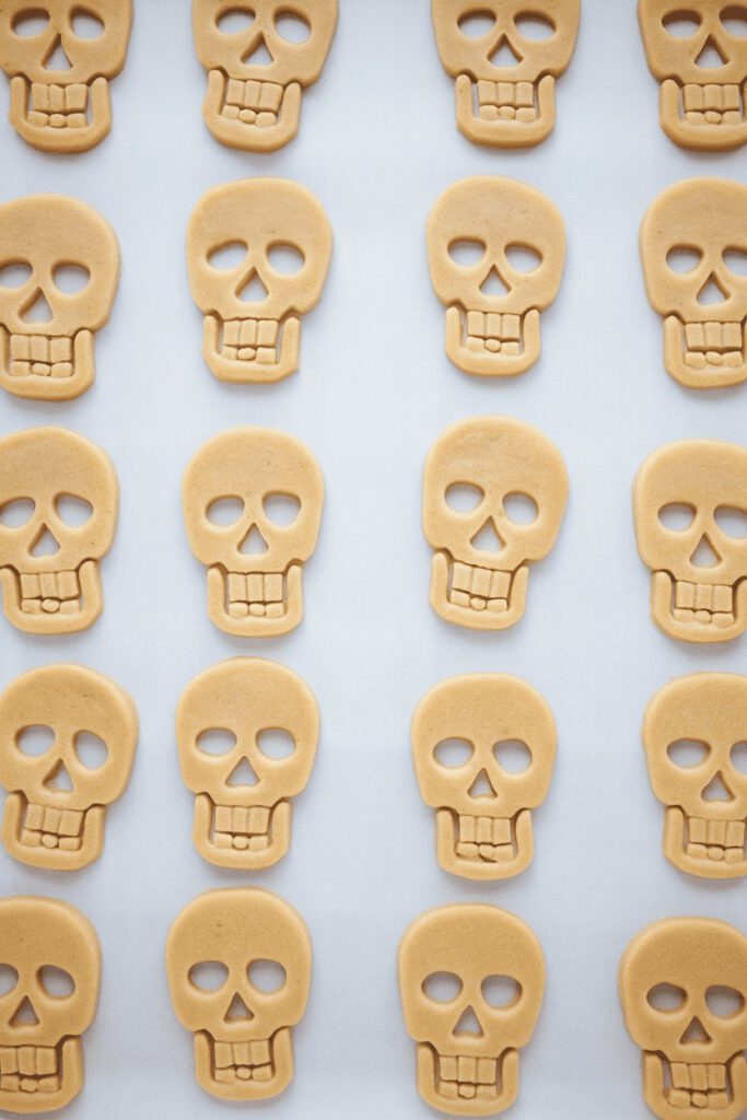 Halloween Screaming Skull Sugar Cookies 7 k 2