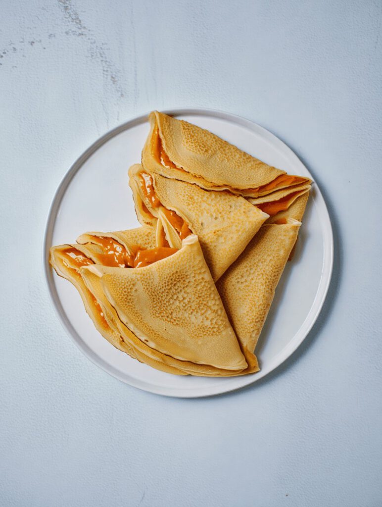 Pumpkin Spice Crepes with Maple Pecan Filling 13 kllk