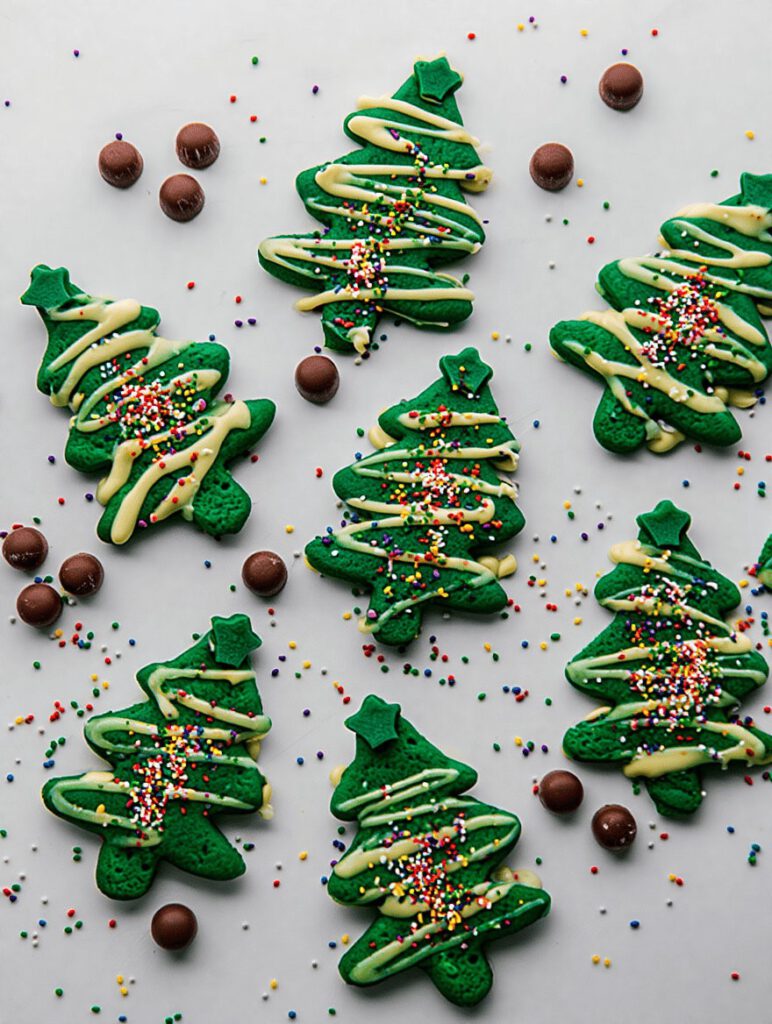 Christmas Tree Sprinkle Cookies 11 ko 1