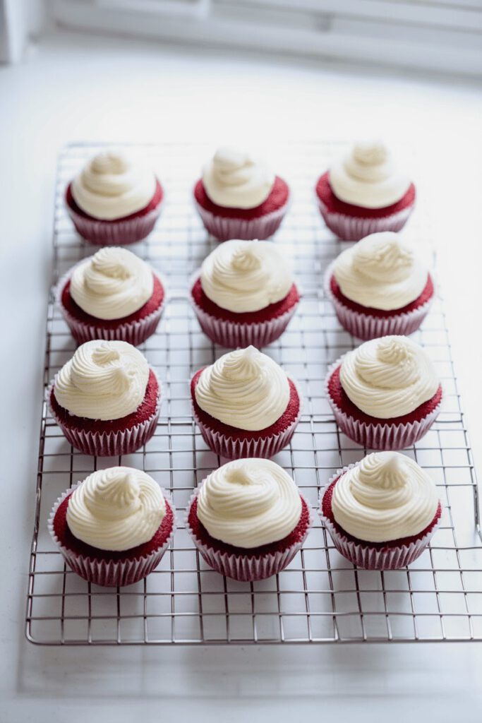 Halloween Bleeding Heart Red Velvet Cupcakes 12 n 1