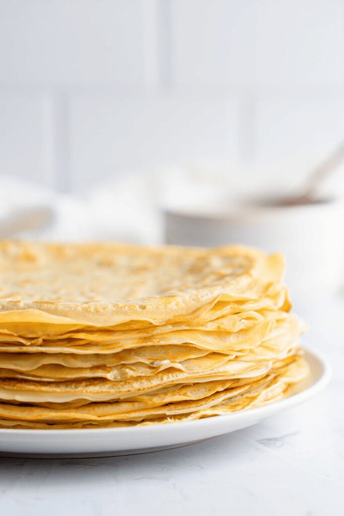 Cinnamon Pear and Bourbon Crepe Cake 8 vdl