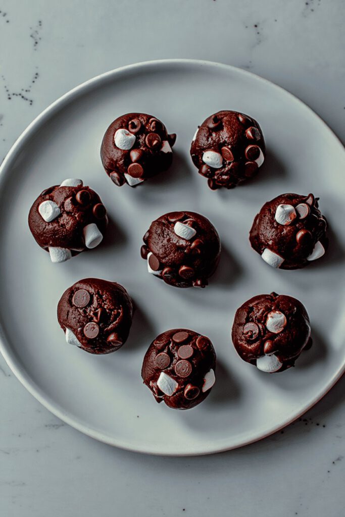 Hot Cocoa Marshmallow Cookies 5 ytui