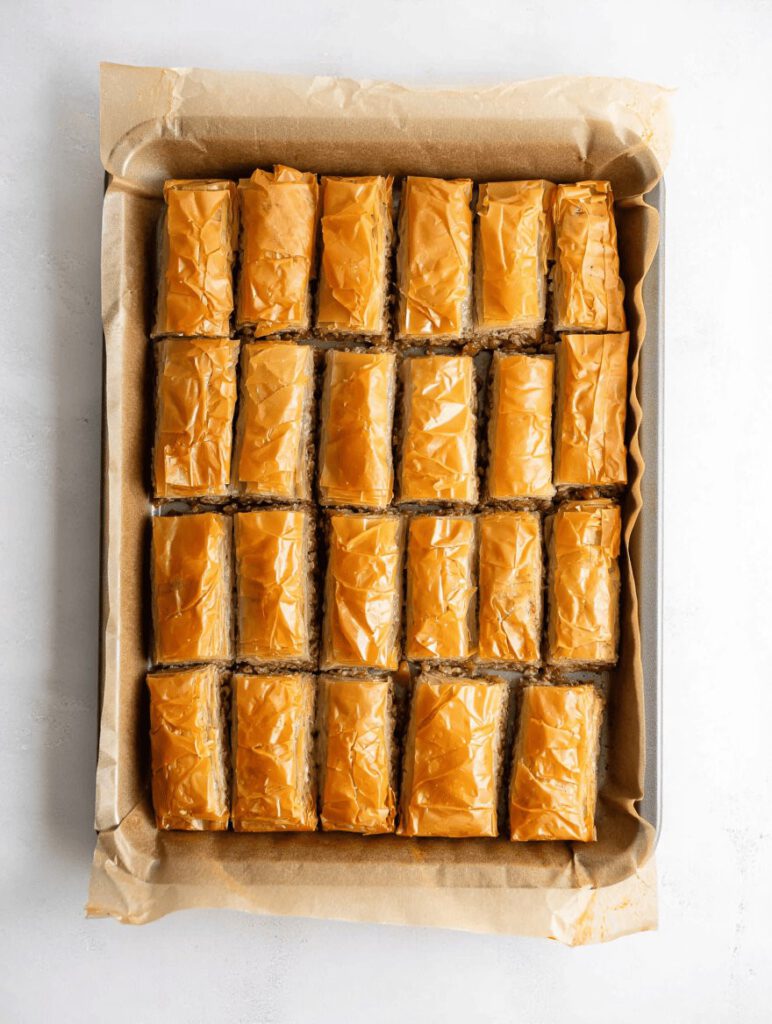 Halloween Mummy Wrapped Baklava Rolls 5 z 2