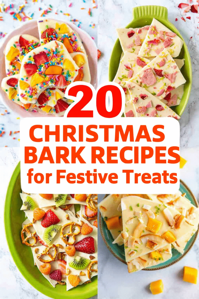 20 Christmas Bark Recipes for Festive Treat