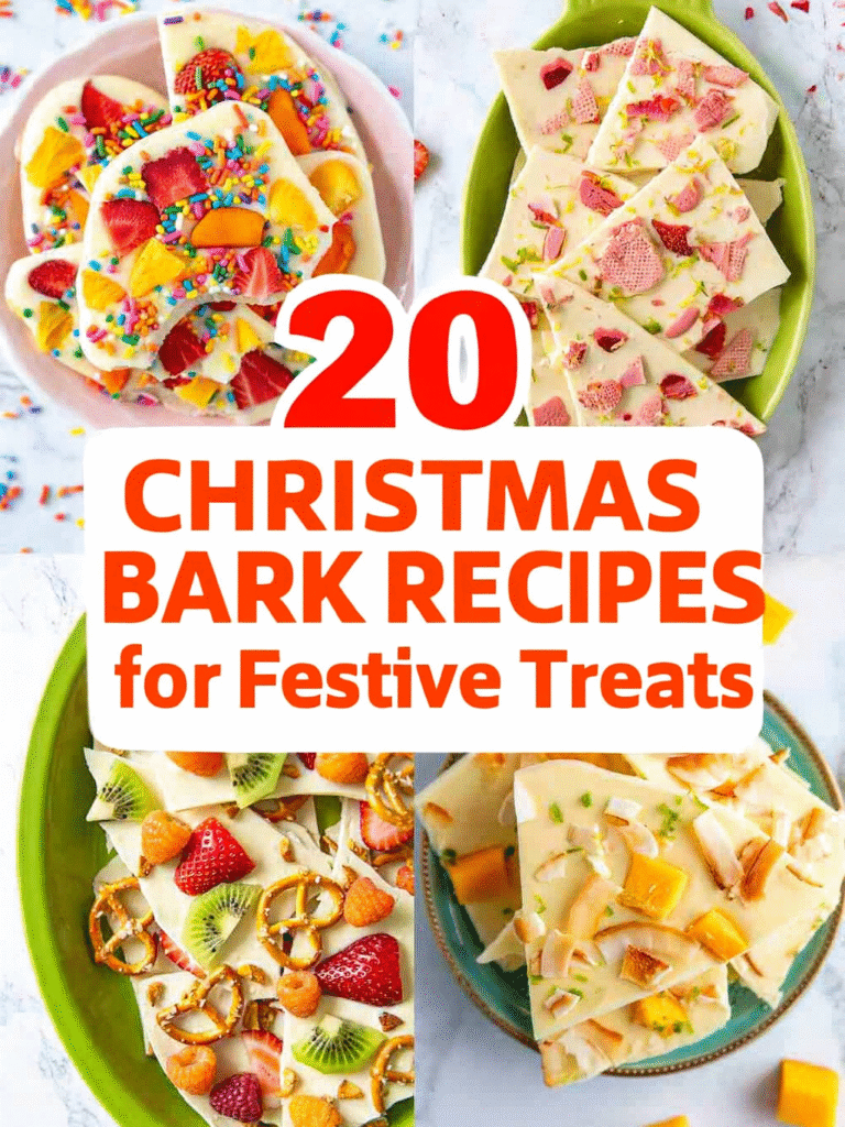 20 Christmas Bark Recipes for Festive Treat
