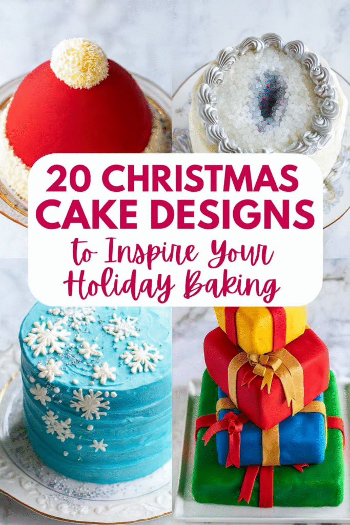 20 Christmas Cake Designs to Inspire Your Holiday Baking