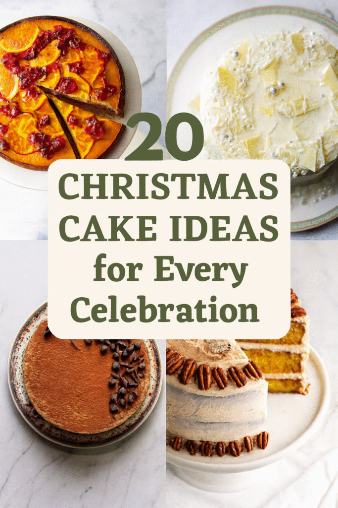 20 Christmas Cake Ideas for Every Celebration
