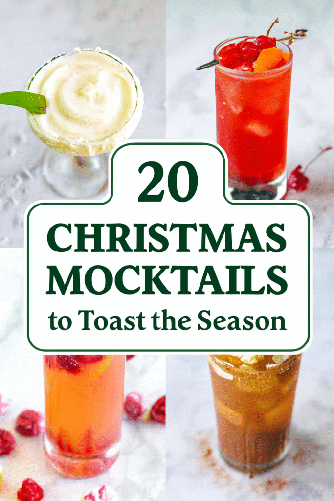 20 Christmas Mocktails to Toast the Season