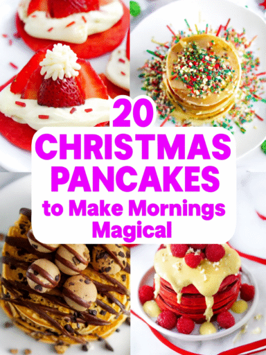 20 Christmas Pancakes to Make Mornings Magical