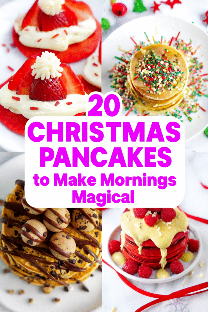 20 Christmas Pancakes to Make Mornings Magical