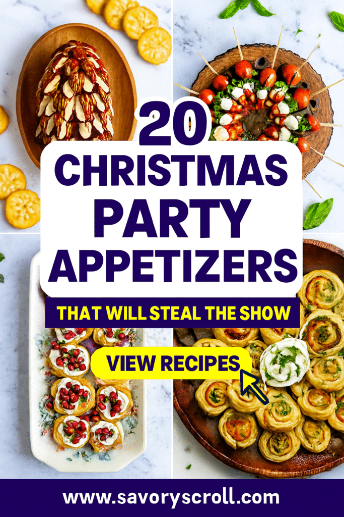 20 Christmas Party Appetizers That Will Steal the Show