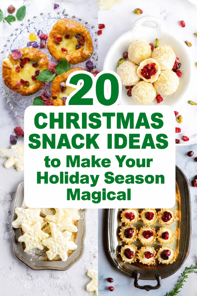 20 Christmas Snack Ideas to Make Your Holiday Season Magical
