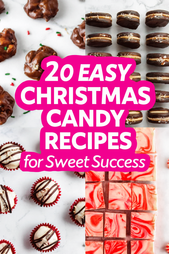 20 Easy Christmas Candy Recipes for Sweet Success