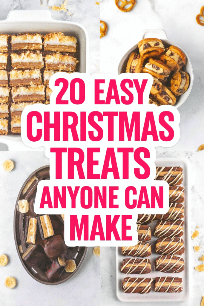 20 Easy Christmas Treats Anyone Can Make