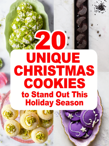 20 Unique Christmas Cookies to Stand Out This Holiday Season